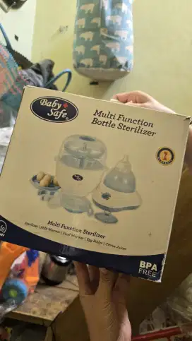 Baby safe multi function bottle sterilizer