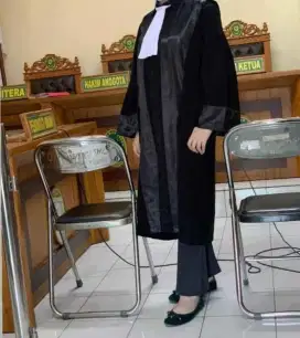 Toga Advokat Pengacara Bahan Tebal (tersedia ukuran Jumbo)