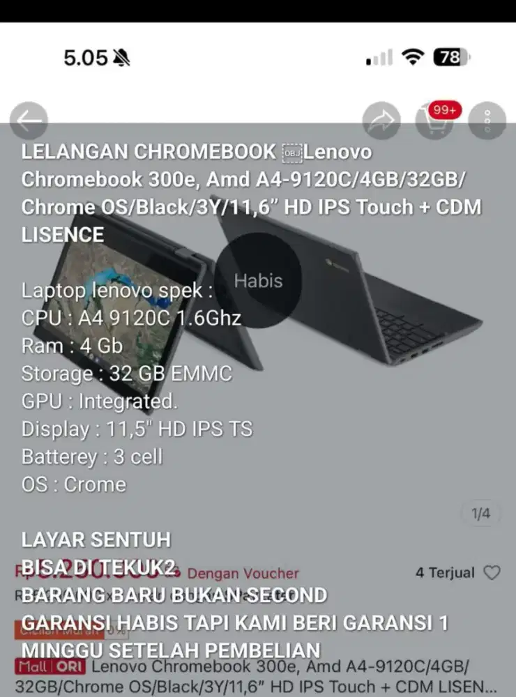 Lelang super murah