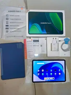 Xiaomi pad 6 8/256 GB masih kayak baru lengkap semua