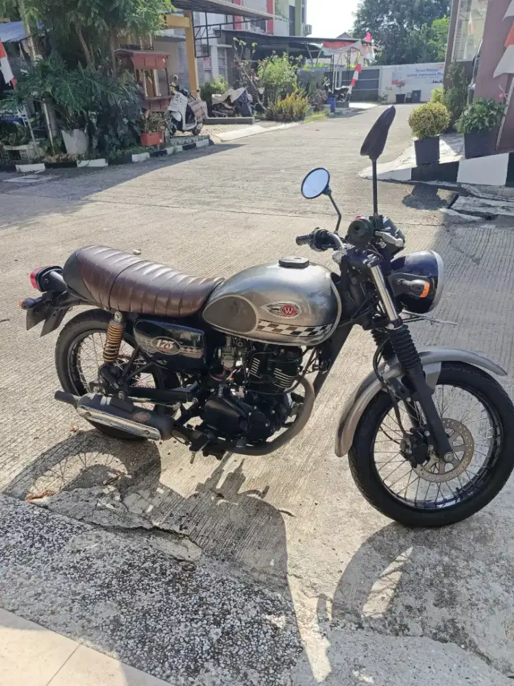 kawasaki w 175 cafe racer 2022