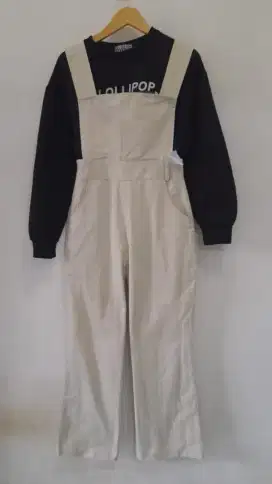 Baju jumpsuit saja tanpa baju daleman