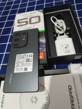 infinix note 50 8/256gb full set mulus sperti baru