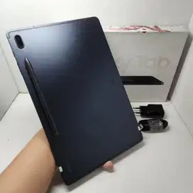 SAMSUNG GALAXY TAB S7 FE 5G 6/128 GREY SEIN NO MINUS SIAP PAKAI!