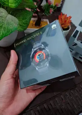 SEGEL Baru Huawei Watch GT 5 46mm Black Original Huawei Smartwatch