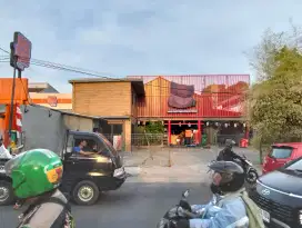 lahan 1800m² bekas bangunan resto jepang dipondok bambu