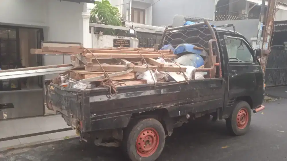 Jasa angkut/buang puing,sampah,barang bekas,pindahan dll.