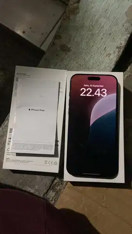 Iphone 16 ProMax 256 GB Baru
