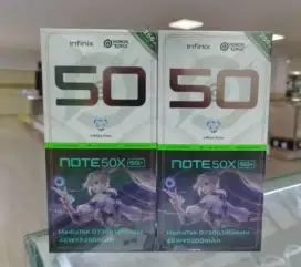 Murah new infinix Note 50x 5G 8/256 grs resmi bs tt