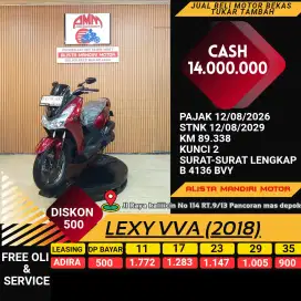 Yamaha LEXI 125 VVA 2018 cash/kredit DP 500 ribu