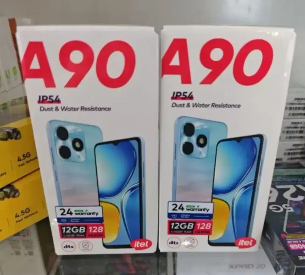 Murah new itel A90 4+4/64 grs resmi. Bs kredit/bs TT