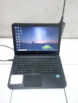 Laptop dell slim i3 ram 4Gb siap pakai