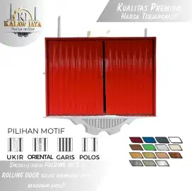Pintu Folding gate & Rolling door kualitas premium harga terjangkau