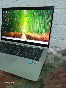 Laptop HP Touchcreen core i7 gen 8 lipat Ram 16gb ssd 512gb