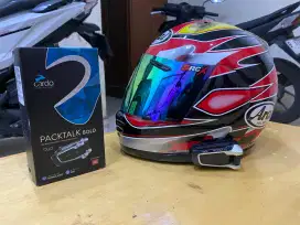 HELM HELMET ARAI RX 7RR4 INCLUDE CARDO PACKTALK BOLD