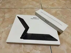 Apple Magic Keyboard iPad 11 inch + Apple Pencil 2 (sepaket)