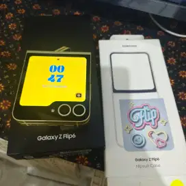 Samsung galaxy z flip 6 12/512 fullset