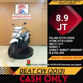 Honda BEAT FI tahun 2013 plat DEPOK