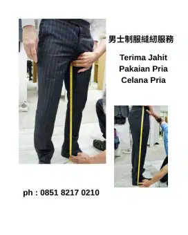 Menerima Jahit celana Pria