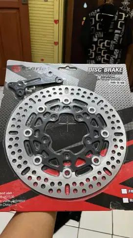 Disk Scarlet Racing 260mm + breket Vario 125-150 New (Lubang 5)