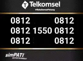 Nomor Cantik Simpati double operator  4G LTe angka naik angka besar