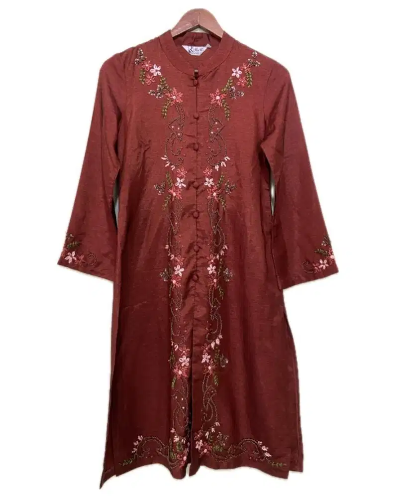 Tunik Bordir Maroon