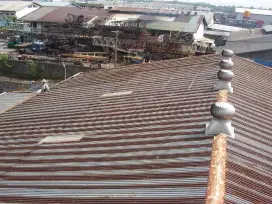 JASA TUKANG BANGUNAN PERBAIKAN ATAP BOCOR DINDING REMBES TALANG AIR