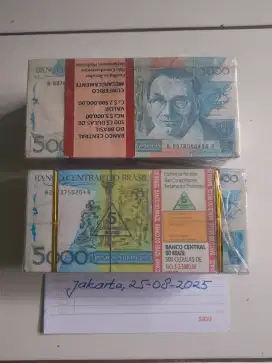 Di lepas mata uang brazil