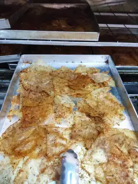 Oven keripik makanan
