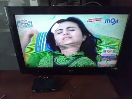 led tv 32 LG+ stb murah normal non kaki