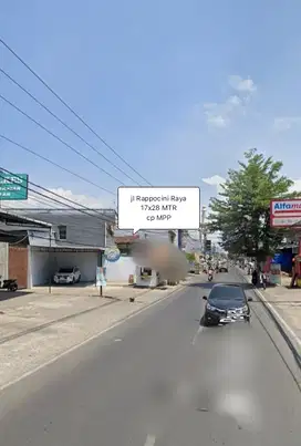 Jl Rappocini Raya Makassar 17x28 MTR dekat pettarani panakukang
