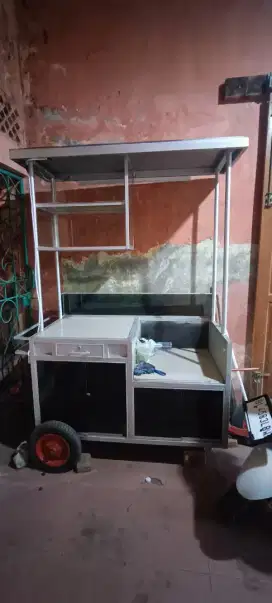 Di jual rak untuk jualan burger atau kebab