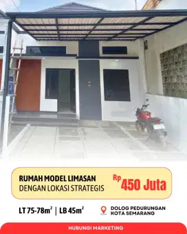 Rumah Siap Huni Dekat Pusat Kota Semarang