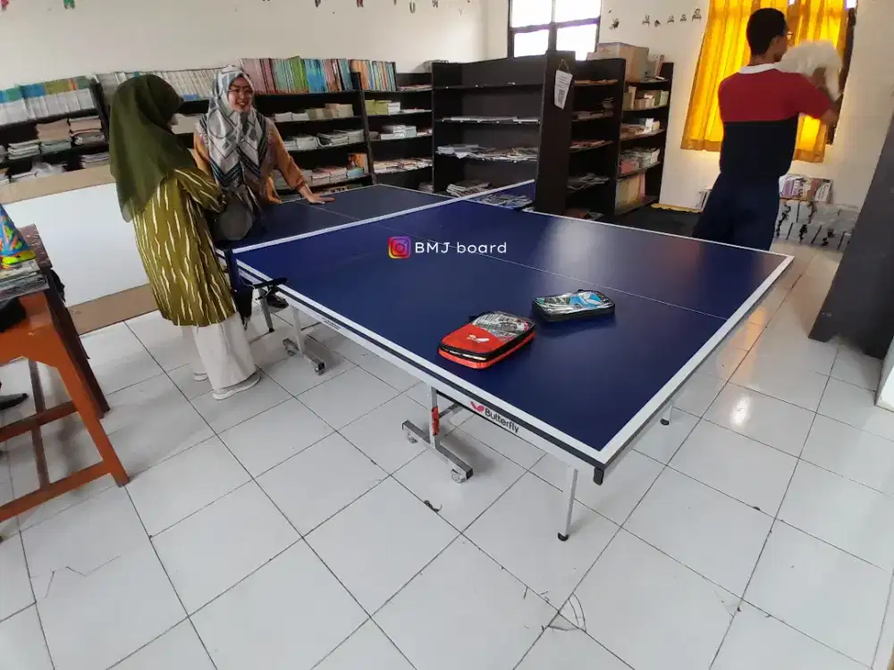 (Baru) TENIS MEJA PINGPONG 18MM MDF FULLSET