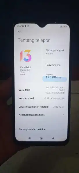 redmi 9 ram 4/64 batangan