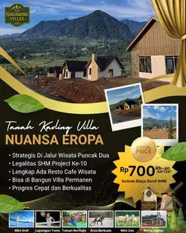 Ayo segera survey sebelum kehabisan di kavling the hanjawong villas