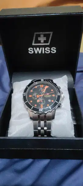 Jam Swiss Army Chronograph