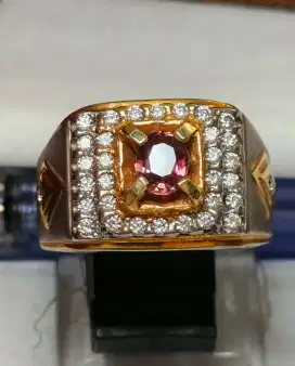 Natural Sapphire warna antik