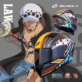 Helm Bilmola x One Piece Trafalgar Law Lic Toei Original