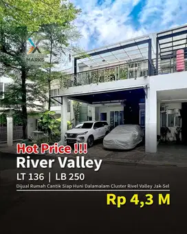 . Dijual Rumah dalam Cluster River Valley, Lebak Bulus, Jaksel   Jual