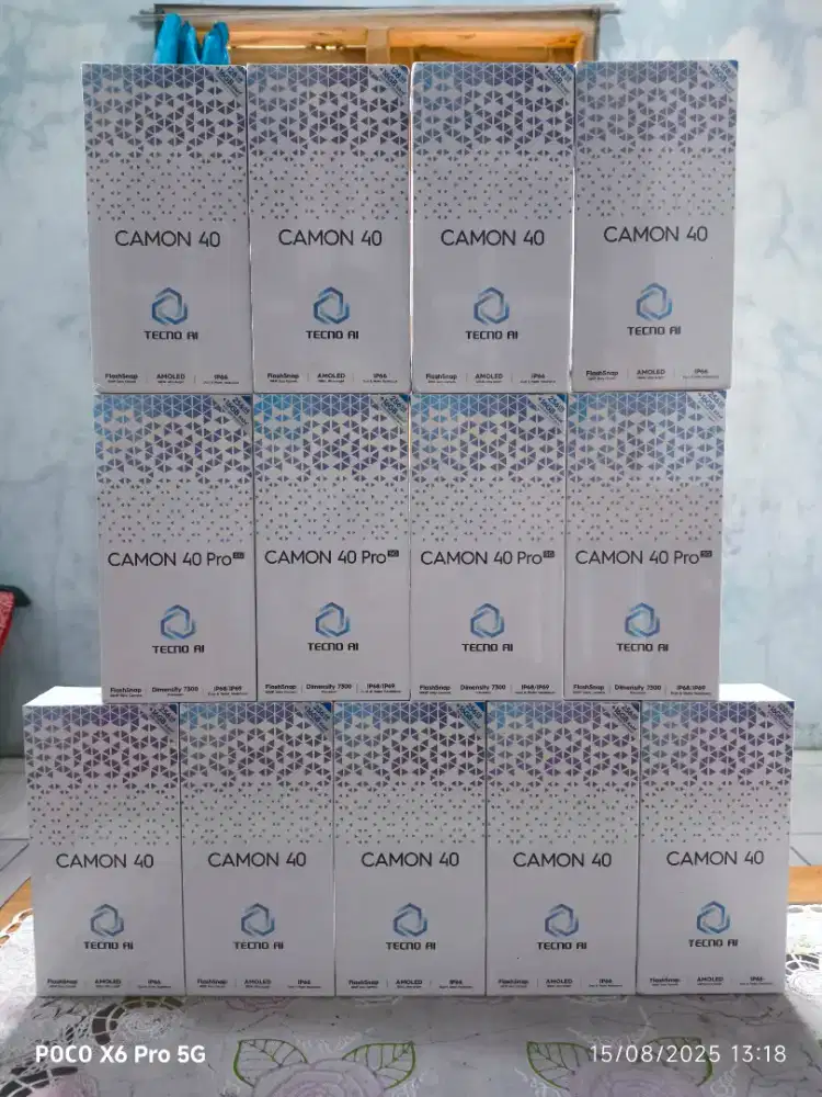 Camon 40 pro 5G 8/256 camon 40 8/256 8/128 baru dan segel murah