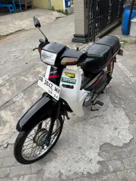 Honda Astrea grand ampal THN 1991 plat AB kota