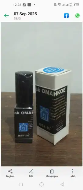 Minyak spray omahkoe
