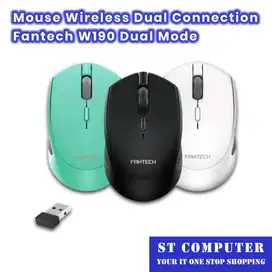 Mouse Wireless Dual Connection Fantech W190 Dual Mode