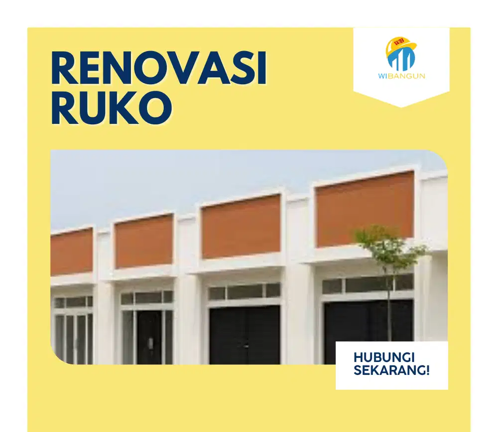 RENOVASI RUKO EKSTERIOR INTERIOR