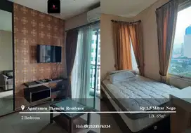 Dijual Apartement Thamrin Residence 2BR Full Furnished