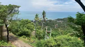 Tanah ocean view sunset the hill Batu Layar