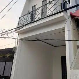 Rumah Murah 2 Lantai SHM Bebas Banjir Akses Mobil Harga all-in di Bintara 14
