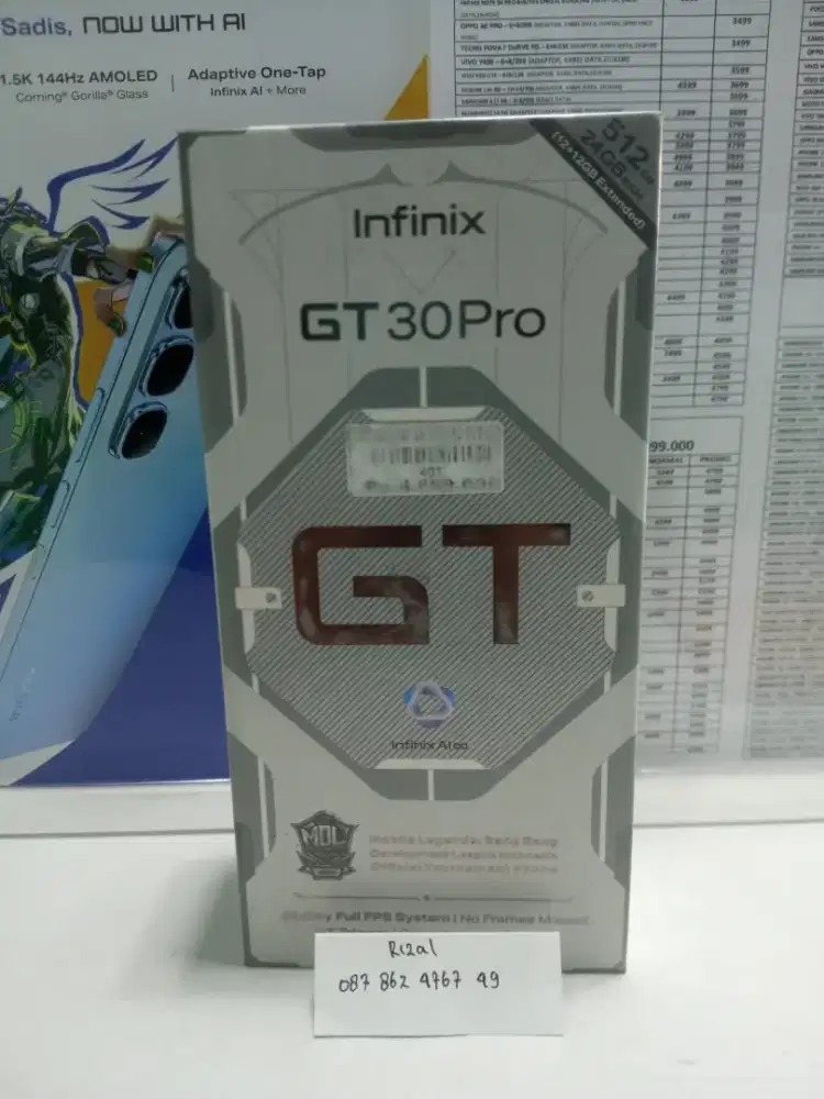 INFINIX GT 30 PRO 8/256 | ATLANTIS DAHSYAT