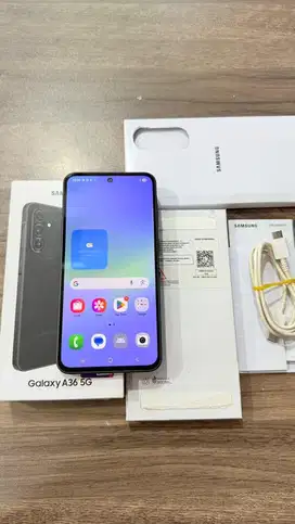 Dijual Samsung A36 Black 5G 8/256GB SEIN Lengkap